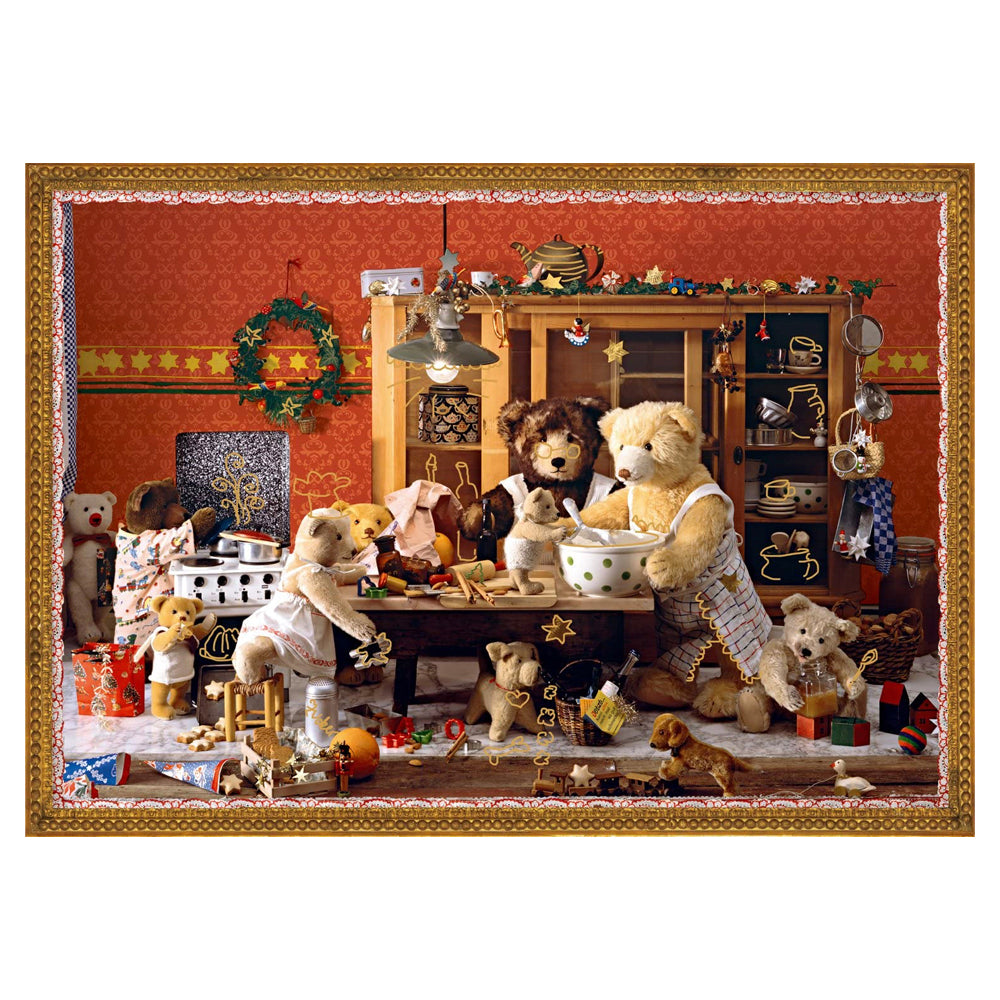 Bear Bakery - Teddy Bears' Kitchen Coppenrath Advent Calendar A4 29 x 21 cm