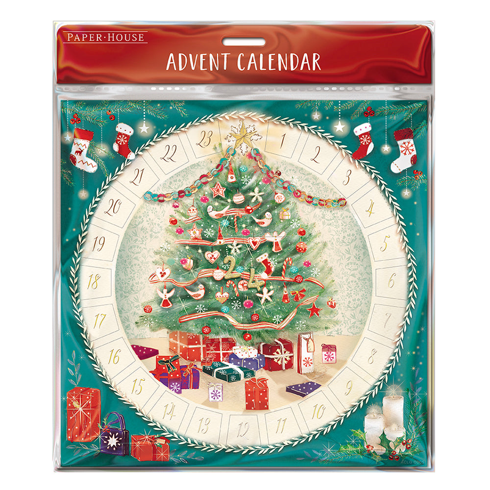 Christmas Tree Medici Advent Calendar 280mm x 280mm