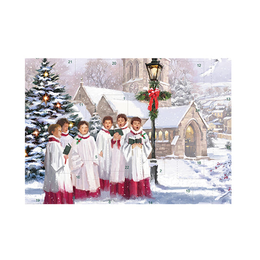 Village Choir Medici Advent Card 151 x 203 mm