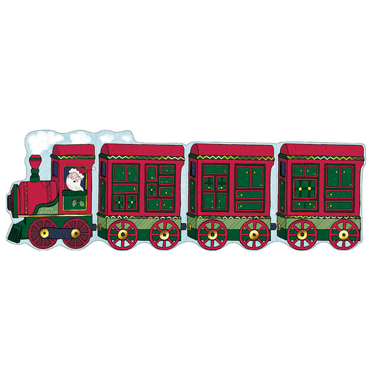 The Santa Express Three Fold Medicci Advent Calendar 20 x 50cm