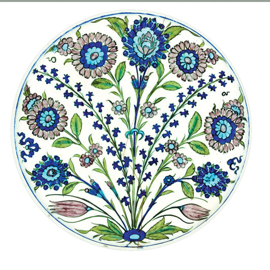 Ashmolean - Flower Sprays Tin Plate