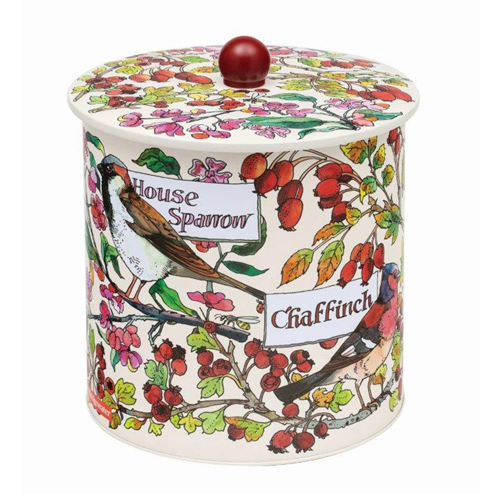 Emma Bridgewater Hedgerow Birds Biscuit Barrel 170 (d) x 173mm