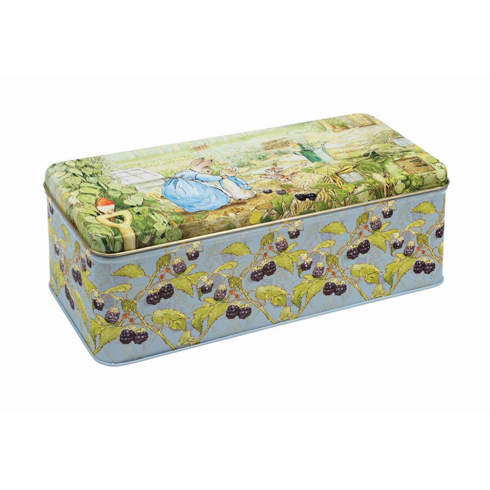 Peter Rabbit Easter Long deep rectangular tin  240 x 100 x 78 mm