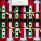 Caspari Crackers Santa and Elf Costumes Felt 6 x 12 inch crackers