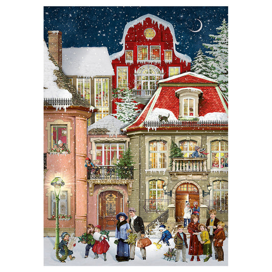 In the Christmas Avenue – Standard A4 Coppenrath Advent Calendar 21 x 29.7 cm