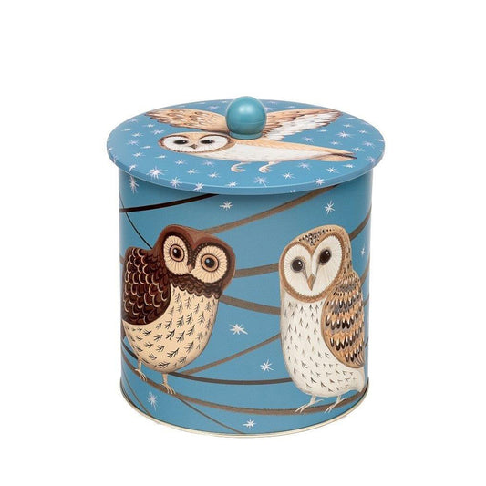 Dog & Dome - Owl Biscuit Barrel - 170 (d) x 173mm