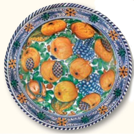Fitzwilliam - Clapmash Fruit Plate Tin Plate