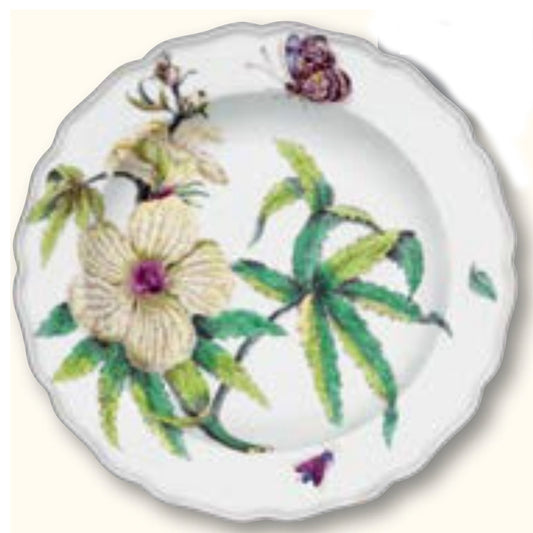 Fitzwilliam Museum - Botanical Dessert Plate Tin Plate