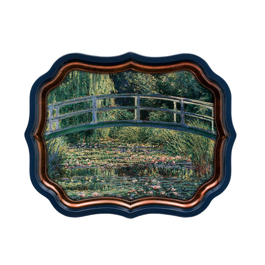 Gallery Palace Tray - Monet's Water Lilies -  555 x 435 x 25 mm