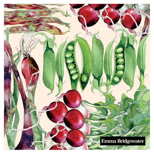 Emma Bridgewater Vegetable Garden IHR Paper Lunch Napkins 33 cm sq 3 ply 20 pack