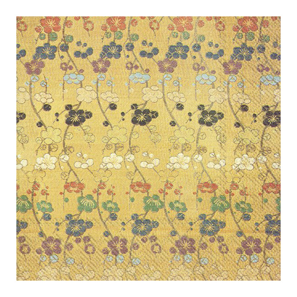 V & A Plum Blossom Gold IHR Paper Lunch Napkins 33 cm sq 3 ply 20 pack