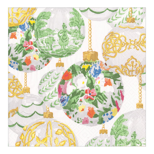 Savannah Christmas Decorations by Dan Gibson Caspari Paper Lunch Napkins 33 cm sq 3 ply 20 pack