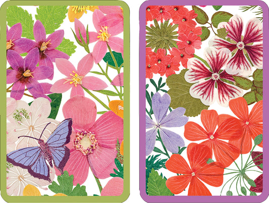 Caspari Playing Cards - Halsted Floral
