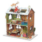 The Night Before Christmas House Pop and Slot Roger la Borde 3D Advent Calendar