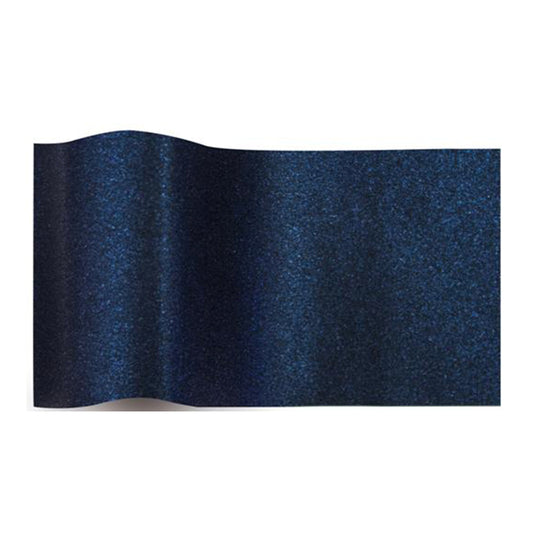 Pearlesecene Midnight Blue Tissue Paper 3 Sheets of 20 x 30" Satinwrap Tissue Wrapping Paper