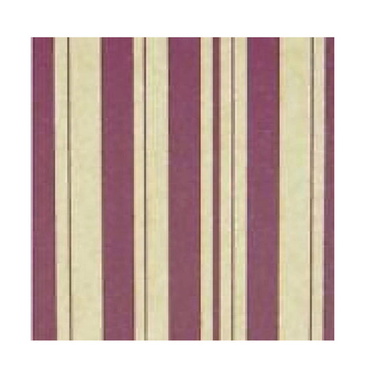 Burgundy Cream Stripes Tissue Paper 5 Sheets of 20 x 30" Satinwrap Tissue Wrapping Paper