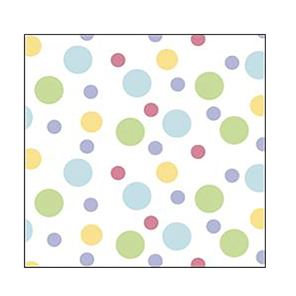 Island Dots Multicoloured Tissue Paper 5 Sheets of 20 x 30" Satinwrap Tissue Wrapping Paper