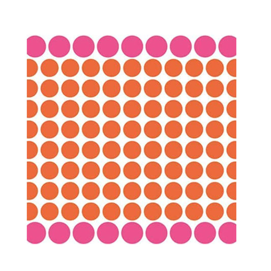 Spot On Orange Pink Tissue Paper 5 Sheets of 20 x 30" Satinwrap Tissue Wrapping Paper