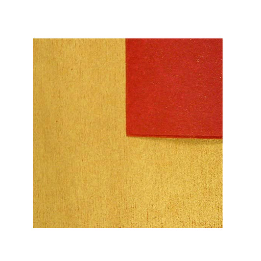 Gold/Red Double Sided Tissue Paper 5 Sheets of 20 x 30" Satinwrap Tissue Wrapping Paper