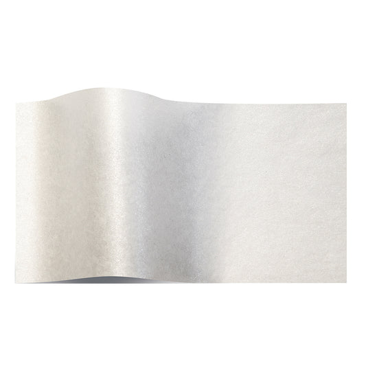 Pearlescence White Tissue Paper 3 Sheets of 20 x 30" Satinwrap Tissue Wrapping Paper