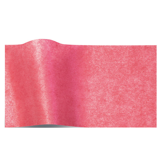 Pearlescence Cerise Pink Tissue Paper 3 Sheets of 20 x 30" Satinwrap Tissue Wrapping Paper