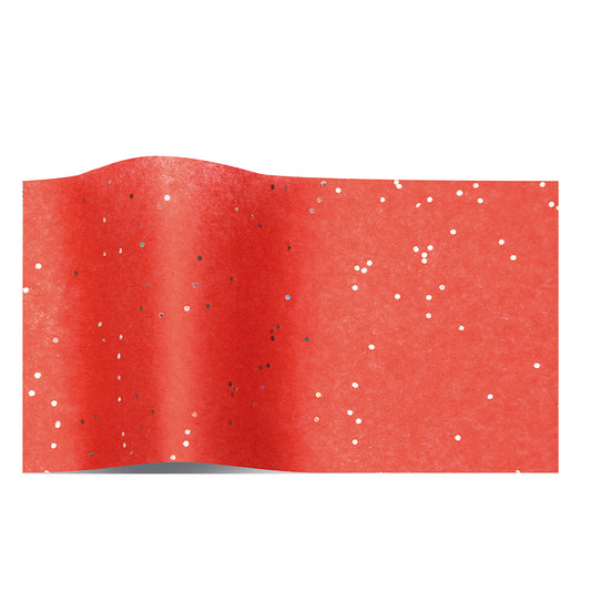Ruby Red Gemstone Tissue Paper 5 Sheets of 20 x 30" Satinwrap Tissue Wrapping Paper