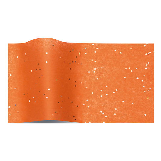 Citrine Orange Gemstone Tissue Paper 5 Sheets of 20 x 30" Satinwrap Tissue Wrapping Paper