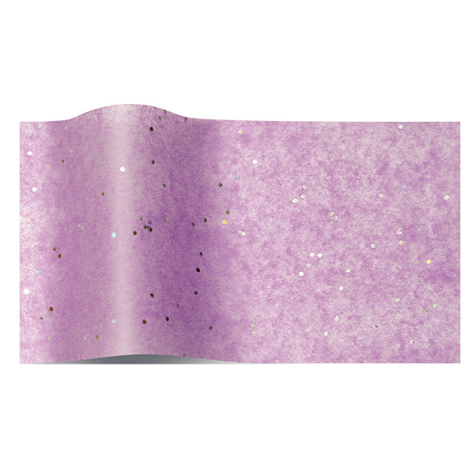 Amethyst Purple Gemstone Tissue Paper 5 Sheets of 20 x 30" Satinwrap Tissue Wrapping Paper