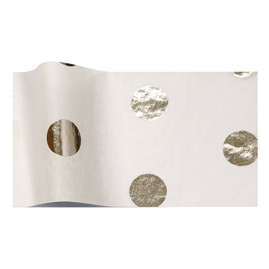 Hot Spot White Silver Tissue Paper 5 Sheets of 20 x 30" Satinwrap Tissue Wrapping Paper