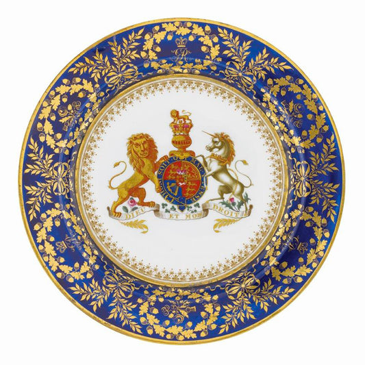 George III Royal Collection Plate Tin Plate