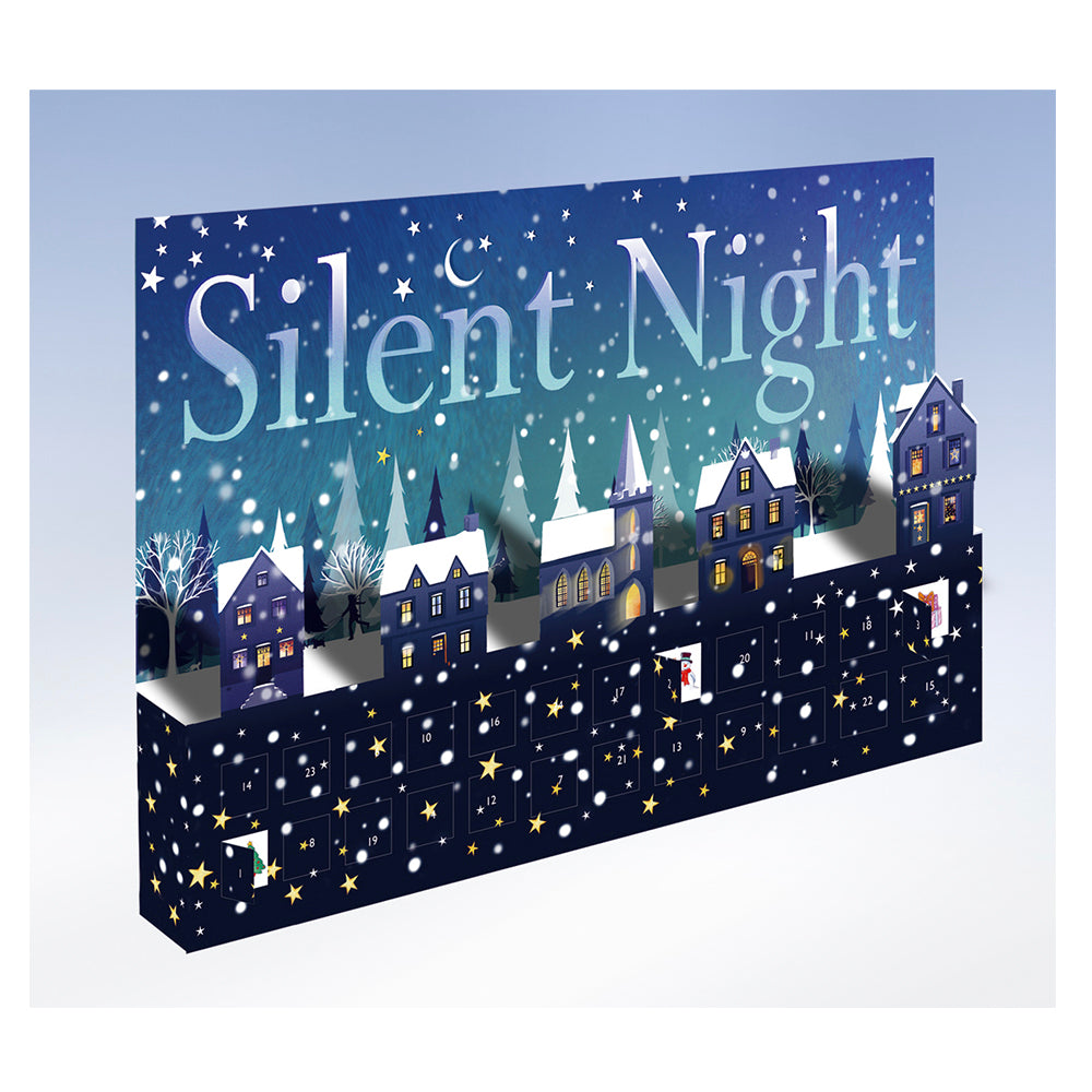 Silent Night Silhouette 3 D Caltime Advent Calendar 44 x 29 x 4cm