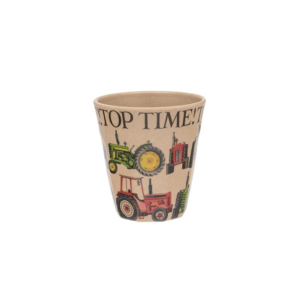 Emma Bridgewater Tractors  Beaker - Rice Husk 88(d) x 90mm