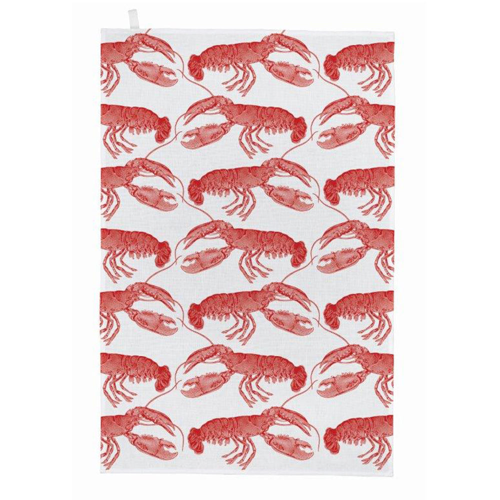 Thornback & Peel Lobster Tea Towel 500 x 700mm