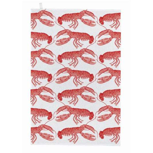 Thornback & Peel Lobster Tea Towel 500 x 700mm