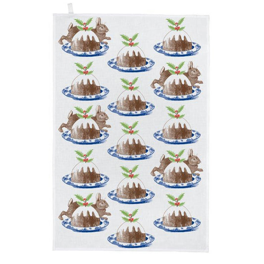 Thornback & Peel Rabbit & Pudding Tea Towel 500 x 700mm