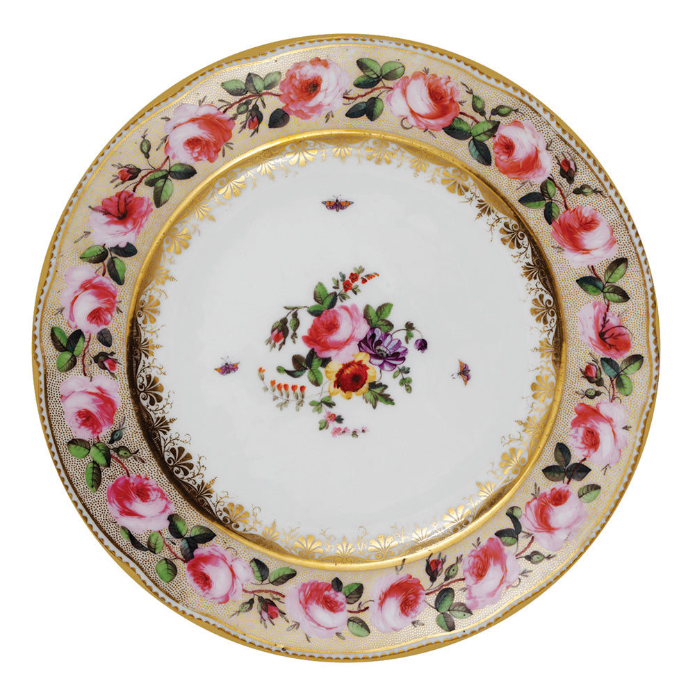 V&A - Victoria and Albert Museum Pink Roses Plate Tin Plate – Most ...