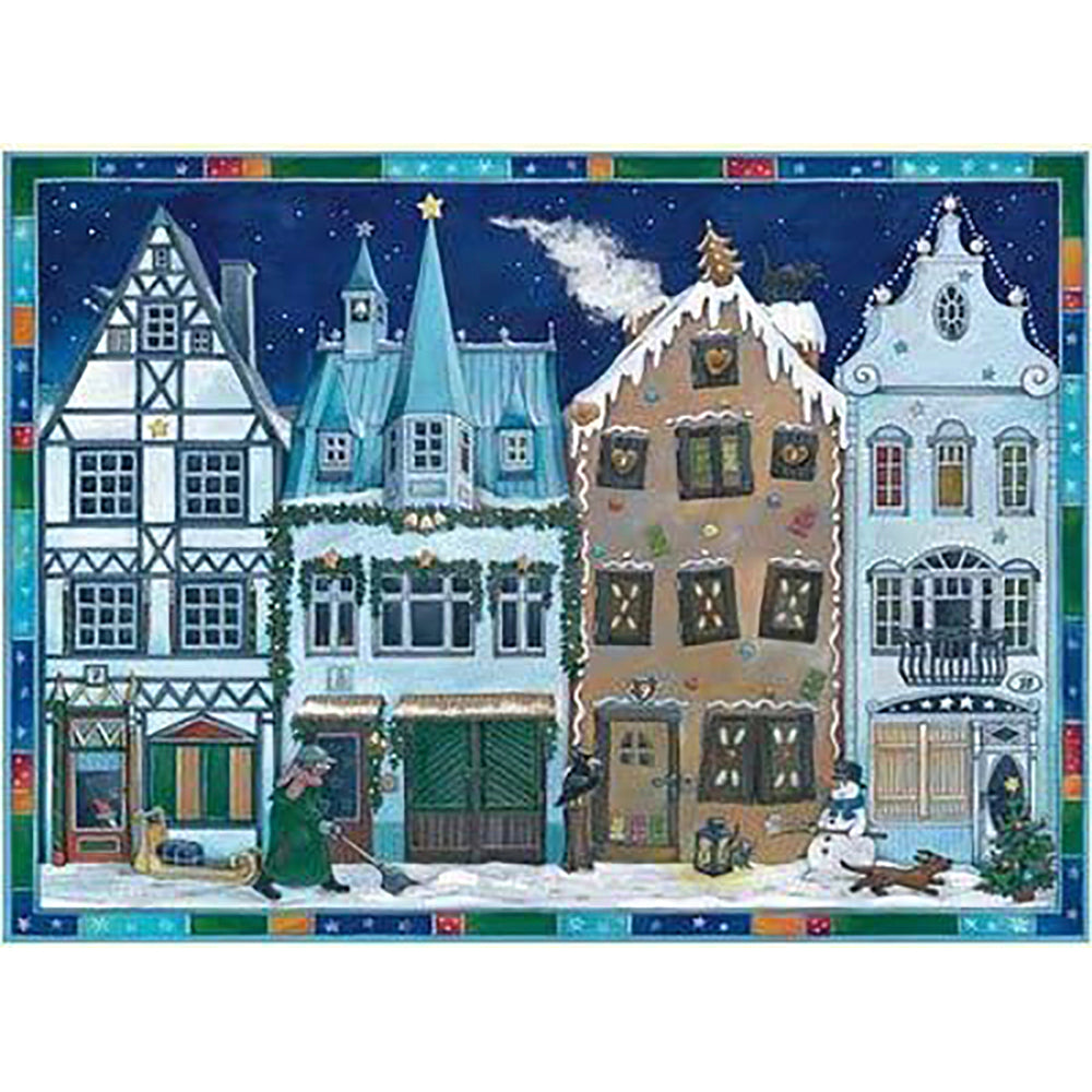 Christmas Street - In the Town Houses at Christmas Coppenrath Advent Calendar