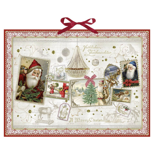 Wonderful Christmas Collage Extra Large Traditional German Advent Calendar 52m Wide x 38 cm…