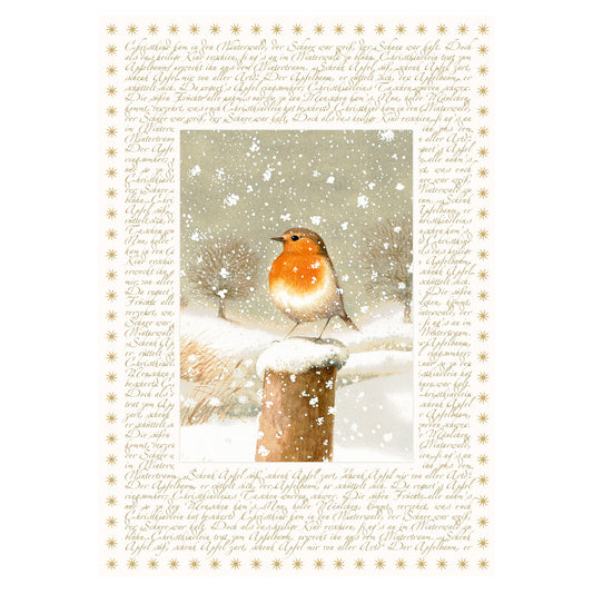 Christmas Robin Big Coppenrath Advent Calendar 41 x 46 cm