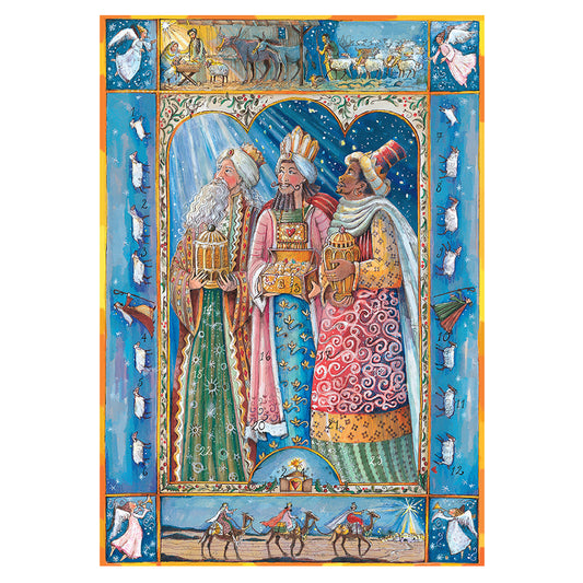 The 3 Wise Men Coppenrath Advent Calendar 24.5 x 35 cm