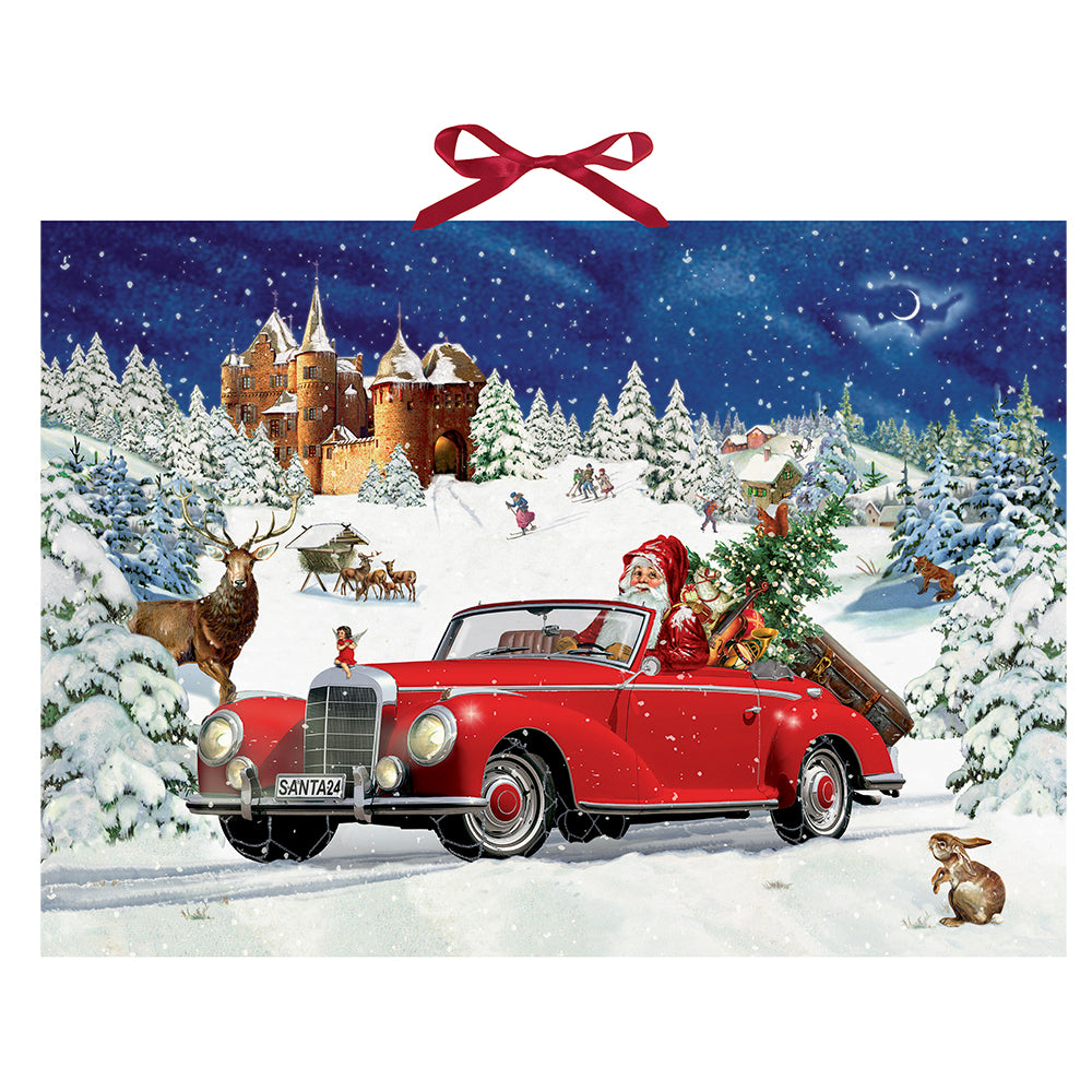 Santa’s Road Trip Coppenrath Advent Calendar 52 x 38 cm