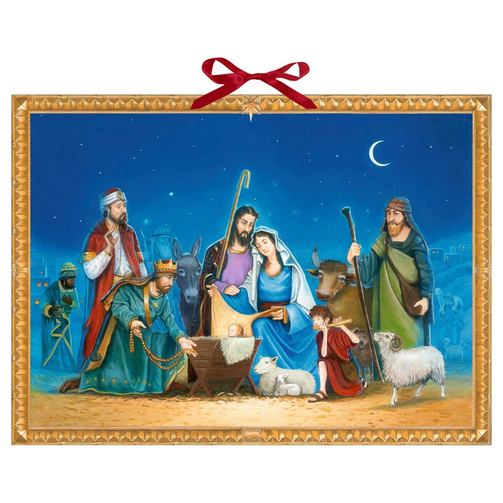 On Christmas Eve Coppenrath Advent Calendar 52 x 38 cm