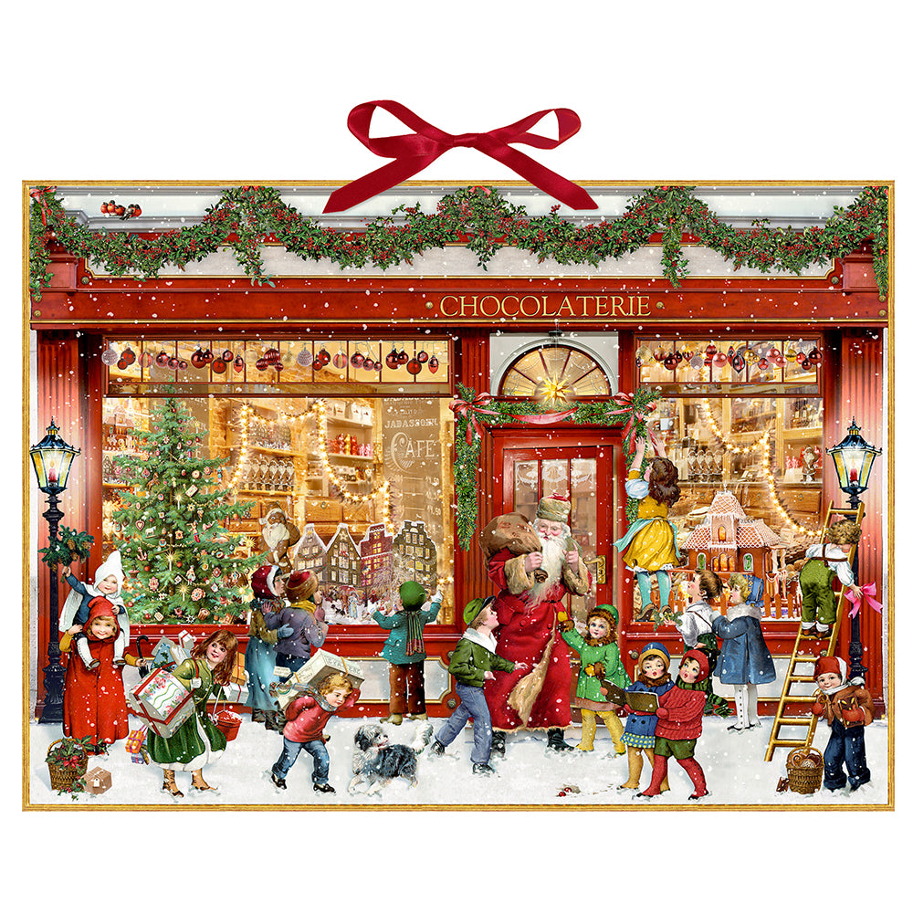 The Chocolate Shop Coppenrath Advent Calendar 52 x 39 cm