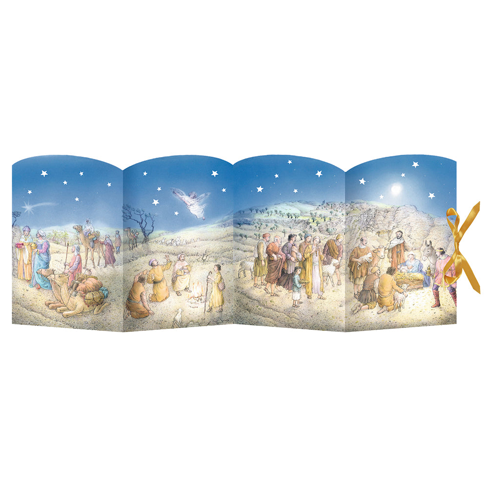 The Nativity Lantern Coppenrath Advent Calendar 64 x 23 cm